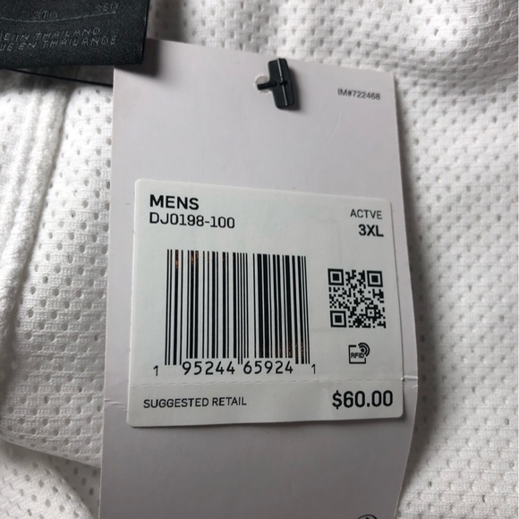 NEW Nike Air Jordan Sport DNA Mesh Shorts Mens 3XL DJ0198-100 Jordan Spell Out - Picture 5 of 6